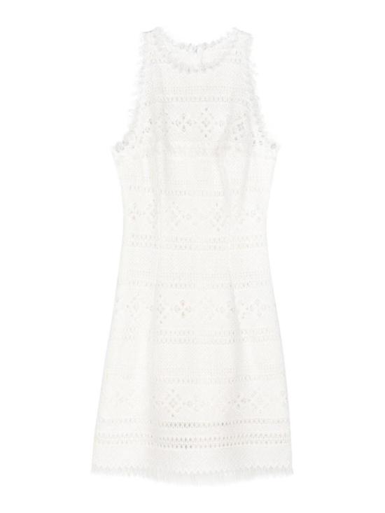  에르마노 설비노 미디 스커트 D442Q729DHW14800 White