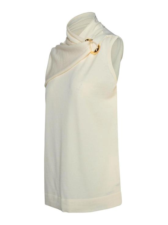  질샌더 민소매 티셔츠 J01NC0136J14699104 Cream - JIL SANDER