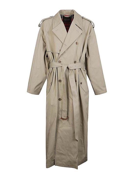 24FW 발렌시아가 트렌치 코트 776657TKP062801 Beige