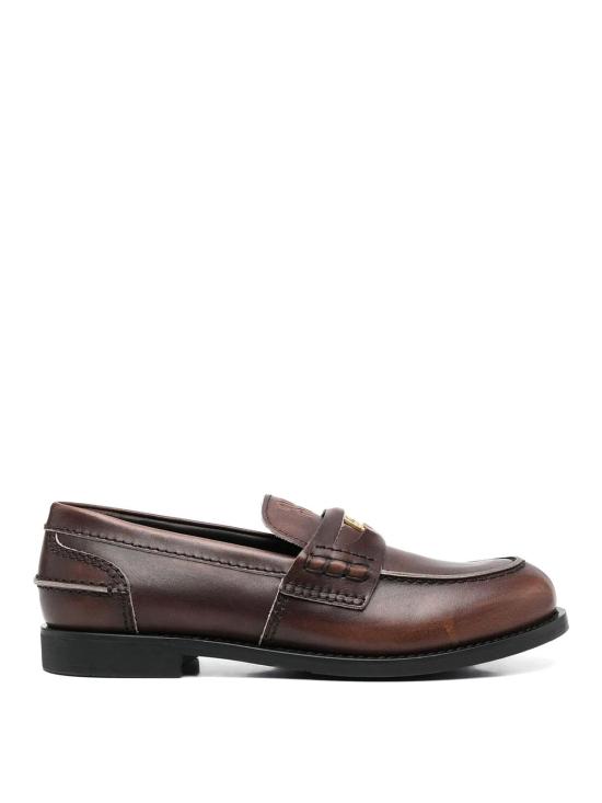  미우미우 로퍼 5D773DF0203G48F0192 Brown