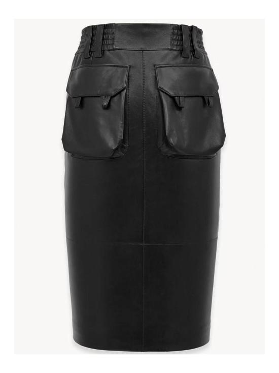  생로랑 숏 원피스 803422YC2TE1000 Black - SAINT LAURENT