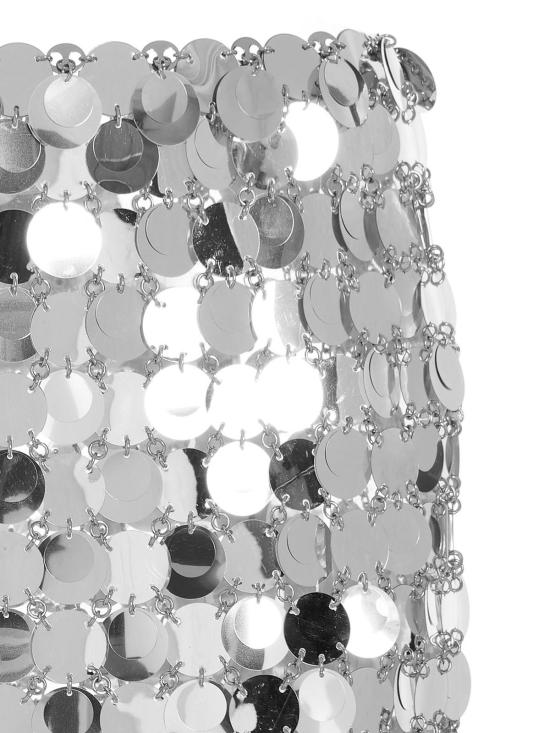 25FW 파코라반 숏 원피스 19EIJU010PS0133P040 Silver - PACO RABANNE