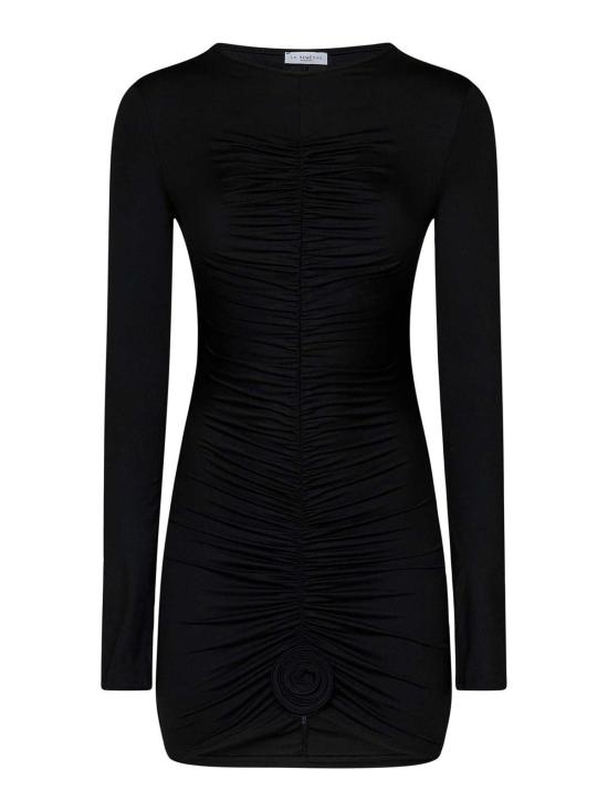  라 레베체 미디 스커트 LR24LLDBLACK