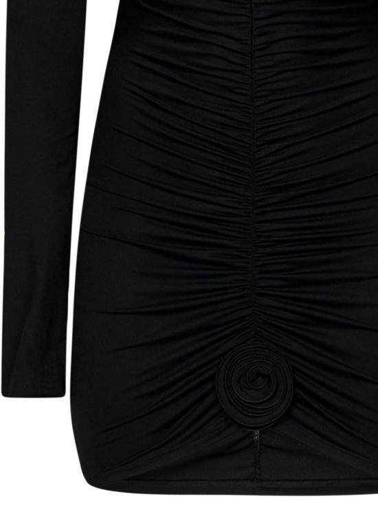  라 레베체 미디 스커트 LR24LLDBLACK - LA REVECHE