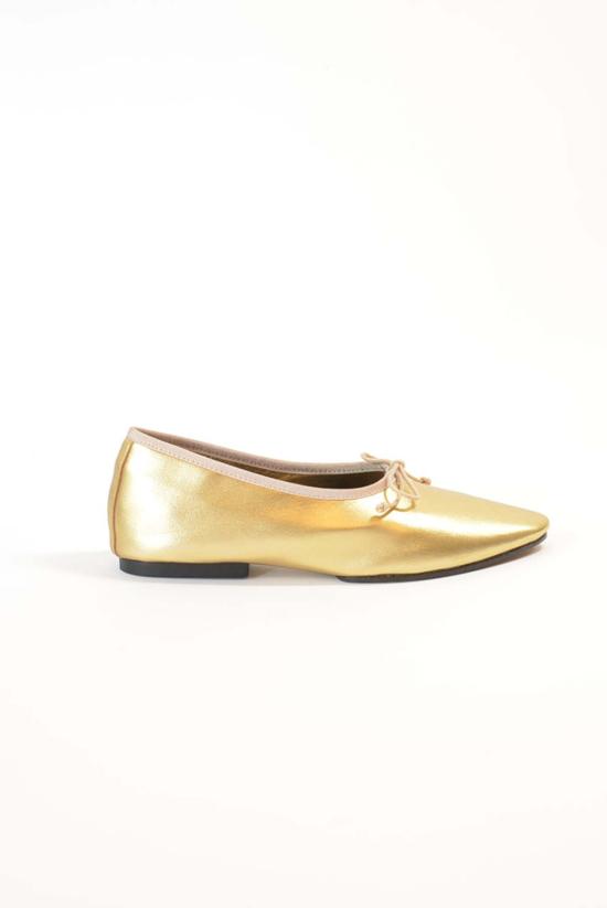  어바웃 아리안느 뮬/슬리퍼 Arianne Mila Ballet Flat Gold에 대한 정보 - ABOUT ARIANNE