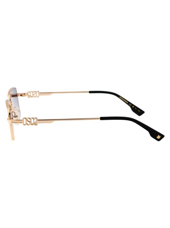  디스퀘어드2 선글라스 D2 0104S LKS08 GOLD BLUE - DSQUARED2