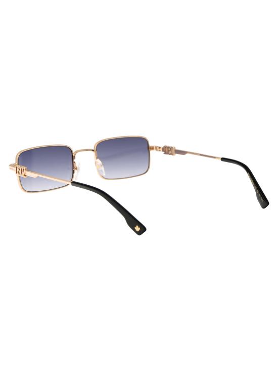  디스퀘어드2 선글라스 D2 0104S LKS08 GOLD BLUE - DSQUARED2