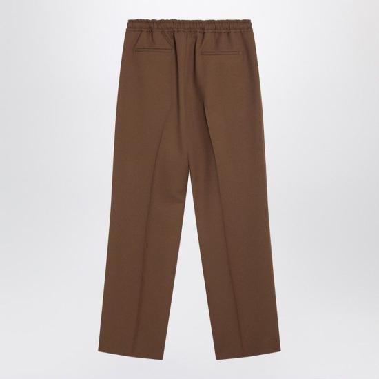 25FW 발렌티노 가라바니 스트레이트 팬츠 7V3RBN31AF4 DQ3 GREEN - VALENTINO GARAVANI