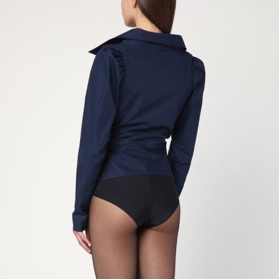 25FW 비비안웨스트우드 블라우스 15010061W009Q K410 BLUE - VIVIENNE WESTWOOD