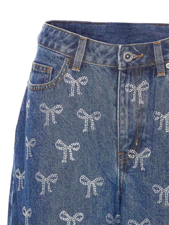 26SS 셀프 포트레이트 스트레이트 팬츠 812PBLUE Blue - SELF PORTRAIT