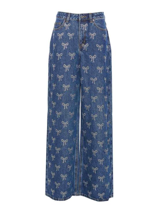 26SS 셀프 포트레이트 스트레이트 팬츠 812PBLUE Blue