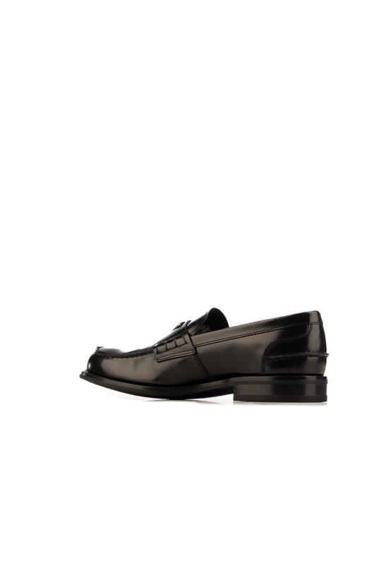 26SS 프라다 브러쉬드 레더 로퍼 2DB223055 F0002 Nero - PRADA