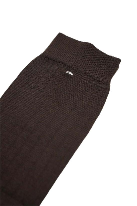  마르지엘라 양말 Maison Margiela 타비 토  다크 브라운 - MAISON MARGIELA