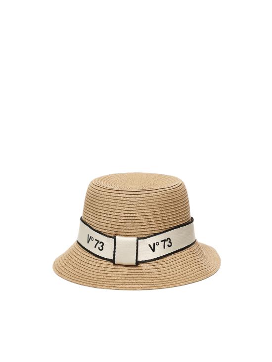 25SS 브이73 버킷햇 73CA8YV01P SHANENATUR MULTICOLOR BEIGE CREAM - V73