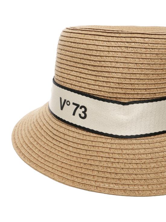 25SS 브이73 버킷햇 73CA8YV01P SHANENATUR MULTICOLOR BEIGE CREAM - V73