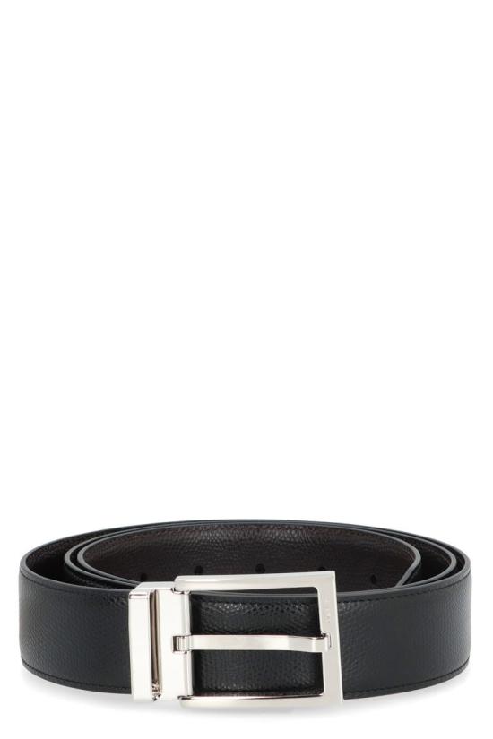 25FW 살바토레 페라가모 가죽 벨트 679301 675158 Black