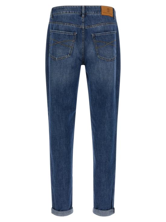 26SS 브루넬로 쿠치넬리 데님 팬츠 M0Z37D3210C1471 Blue - BRUNELLO CUCINELLI