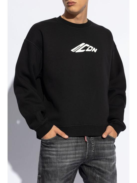 25SS 디스퀘어드2 긴팔 티셔츠 S79GU0136 D25007900 Black - DSQUARED2