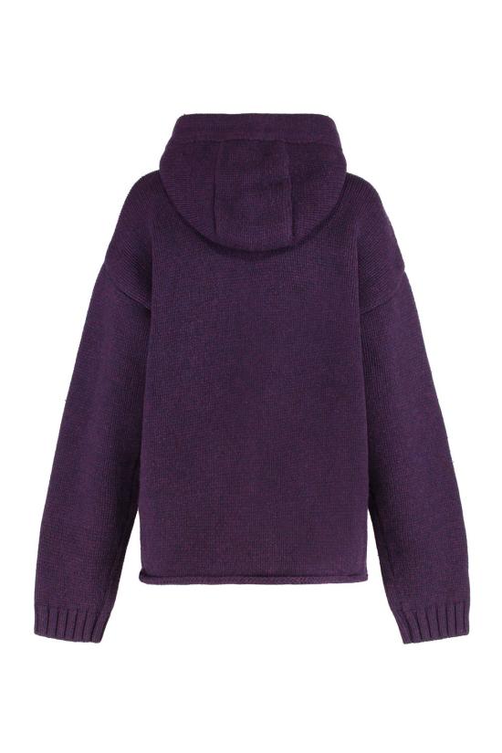 24FW JW앤더슨 가디건 KW1290YN0170489 purple - JW ANDERSON