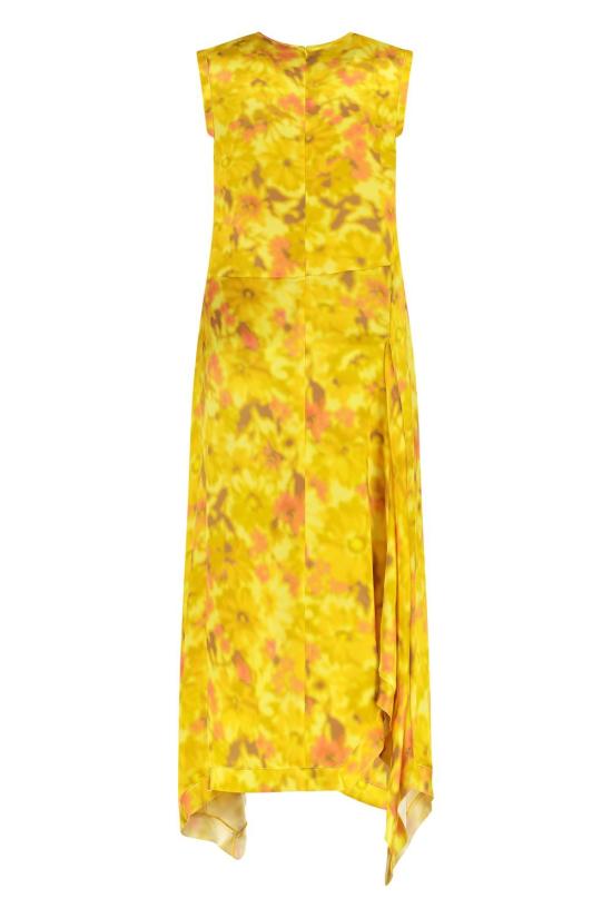  아크네 스튜디오 미디 원피스 FNWNDRES001162A20651ABO Yellow - ACNE STUDIOS