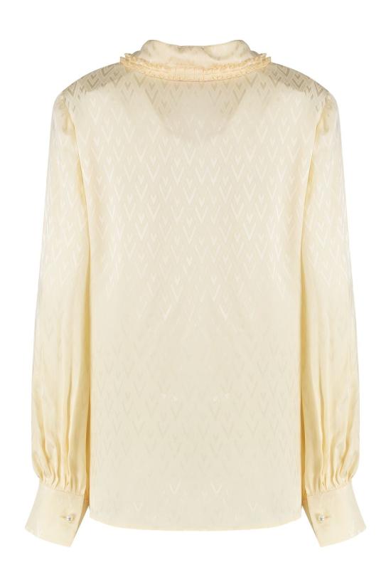 25SS 발렌티노 가라바니 후드 티셔츠 AB7M093LET5 panna - VALENTINO GARAVANI