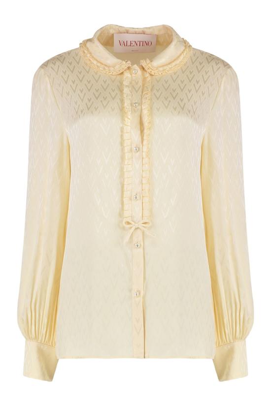 25SS 발렌티노 가라바니 후드 티셔츠 AB7M093LET5 panna