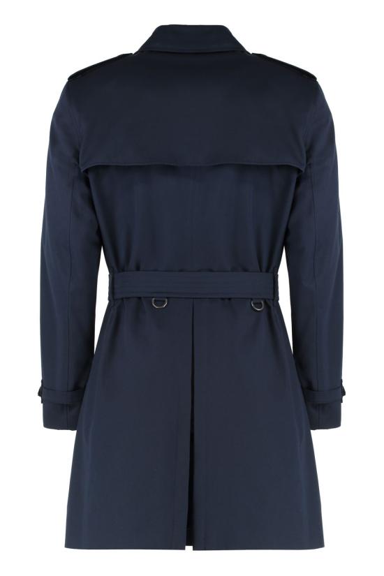 25FW 버버리 켄싱턴 헤리티지 미드랭스 트렌치 코트  8079387123456B1488 blue - BURBERRY
