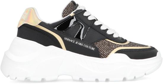 25SS 베르사체 스니커즈 78VA3SC4ZPB07G89 black - VERSACE