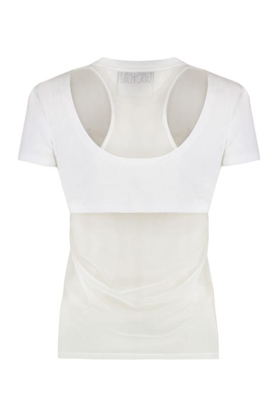 25SS 베르사체 반팔 티셔츠 78HAH606J0035003 White - VERSACE