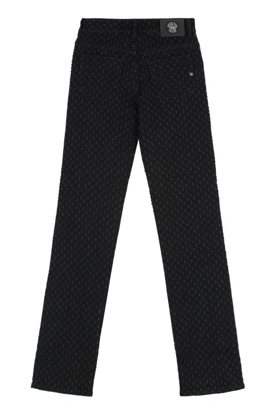 25SS 베르사체 스트레이트 팬츠 78HAB50TDW060AG1909 black - VERSACE