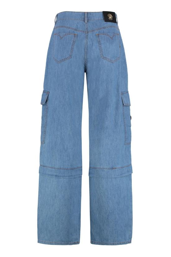 25SS 베르사체 스트레이트 팬츠 78HAB505DW090SWB904 Denim - VERSACE