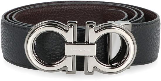 25FW 살바토레 페라가모 가죽 벨트 67A254734227 black - SALVATORE FERRAGAMO