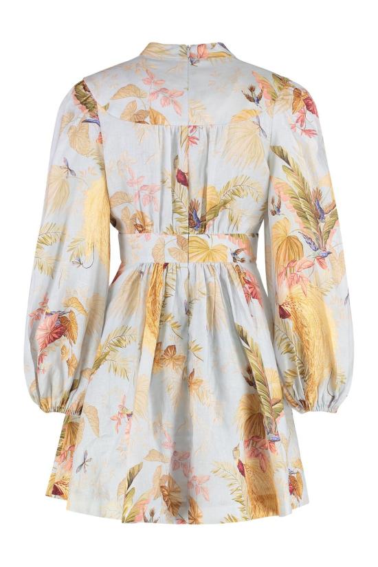 25FW 짐머만 숏 원피스 5147DSS253LBPFL Multicolor - ZIMMERMANN