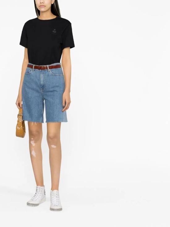 25FW 이자벨마랑에뚜왈 반팔 티셔츠 TS0070FAA1N98E 01BK BLACK - ISABEL MARANT ETOILE