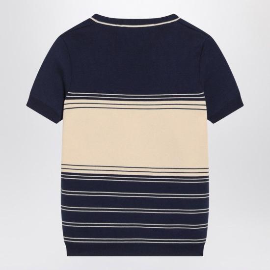 25FW 발렌티노 가라바니 반팔 티셔츠 7B3KC65C9EM DSV BLUE - VALENTINO GARAVANI