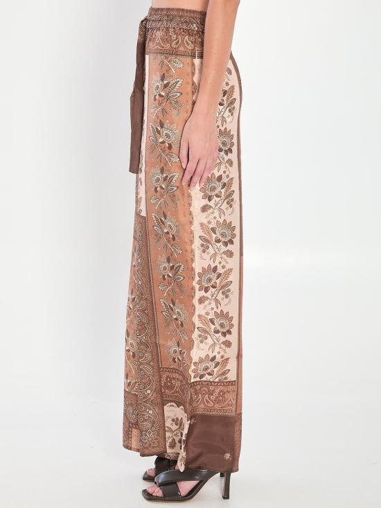 25FW 짐머만 숏팬츠 4018806 3590PSS252 CHCBAN BROWN - ZIMMERMANN