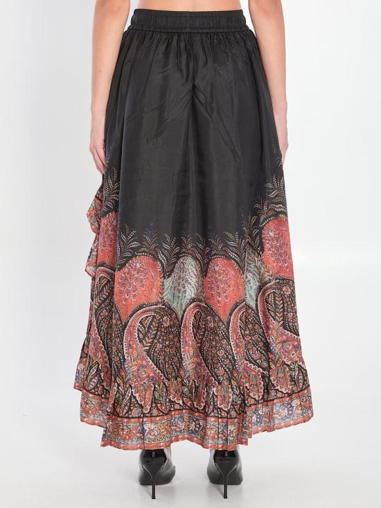 25FW 짐머만 스커트 7353146 3318SSS251 BLKP Black - ZIMMERMANN