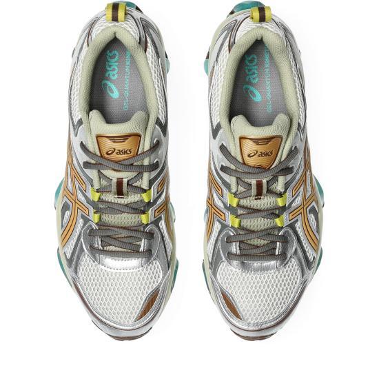 25SS 아식스 젤 퀀텀 스니커즈 1203A270 102 WHITE KHAKI - ASICS