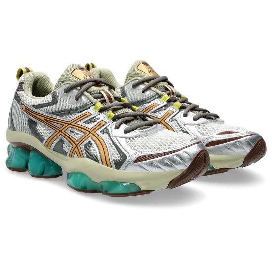 25SS 아식스 젤 퀀텀 스니커즈 1203A270 102 WHITE KHAKI - ASICS