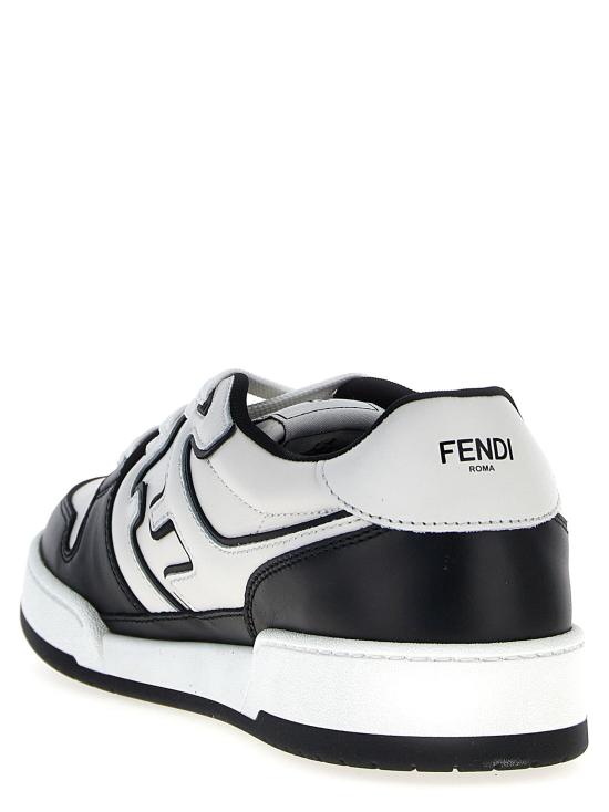 25SS 펜디 스니커즈 매치  화이트/블랙 - FENDI