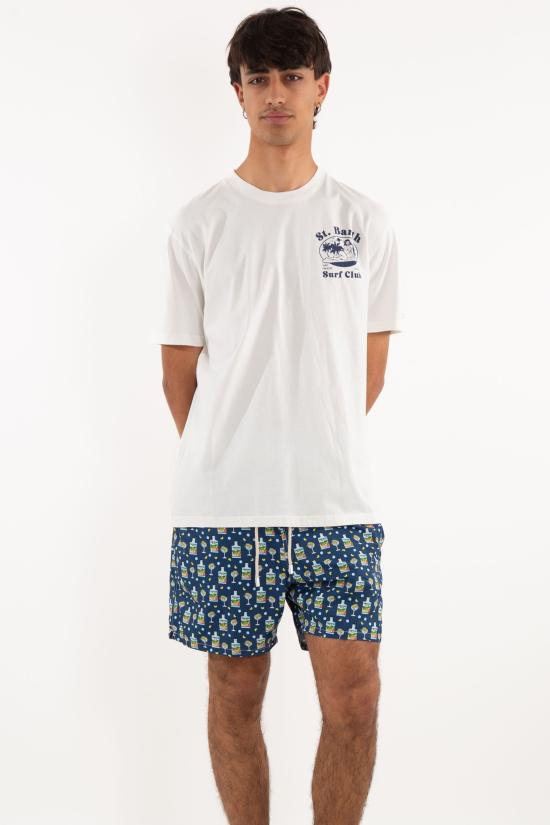 25SS 세인트바쓰 비치웨어 LIG0003 05686H 61 Blue - MC2 SAINT BARTH