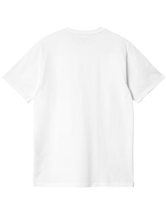 26SS 칼하트 WIP 숏슬리브 포켓 티셔츠 I030434 02 XX White - CARHARTT WIP