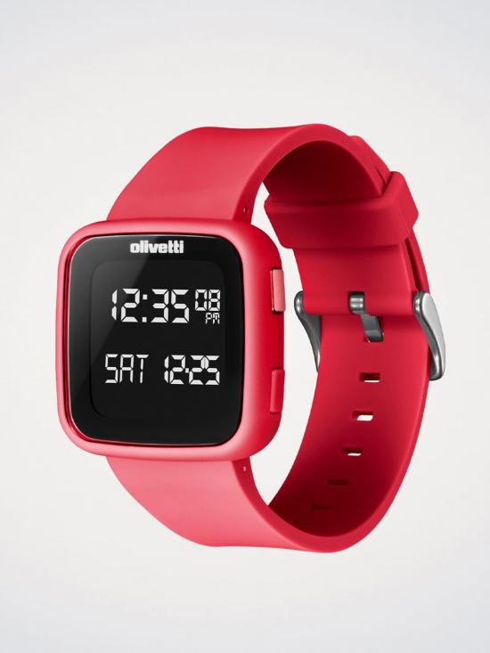 25SS D1밀라노 손목시계 OLOLRJ04 VROSSO Red