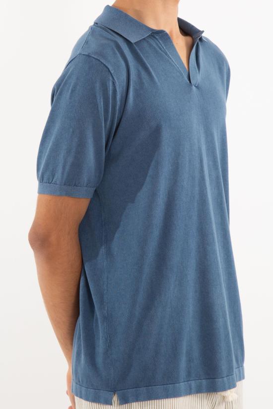 25SS 세인트바쓰 폴로 티셔츠 SLO0001 TEX0001 DENIM Denim - MC2 SAINT BARTH