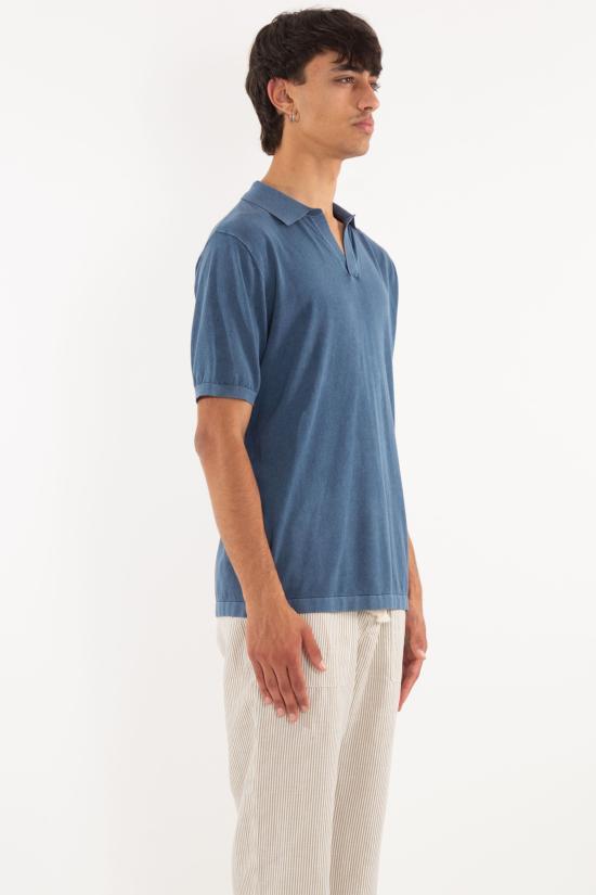 25SS 세인트바쓰 폴로 티셔츠 SLO0001 TEX0001 DENIM Denim - MC2 SAINT BARTH