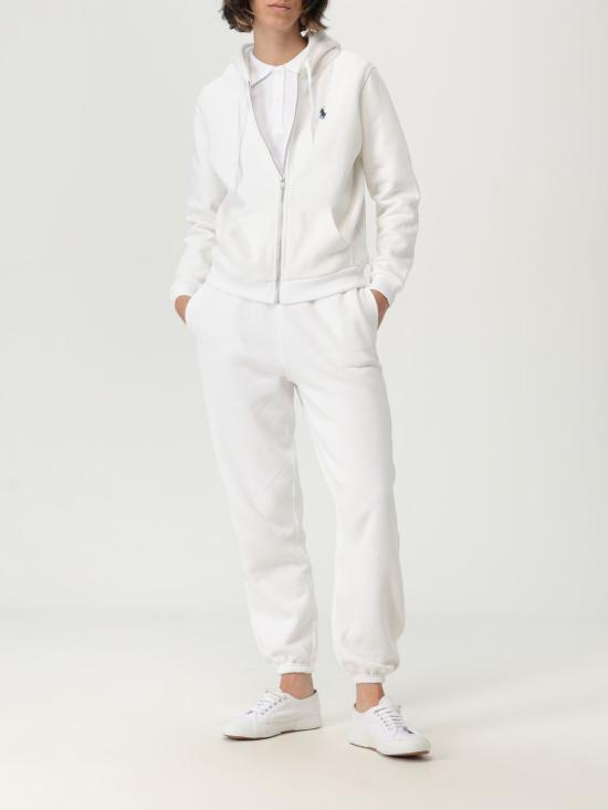 25FW 폴로 랄프로렌 니로고 후드집업  211943008 001 White - POLO RALPH LAUREN