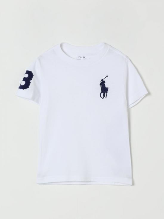 25FW [키즈] 폴로 랄프로렌 티셔츠 322832907037 White