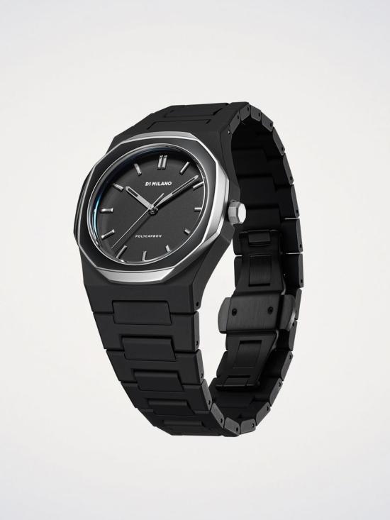 25SS D1밀라노 손목시계 D1PCBU13 GUN MESH Silver