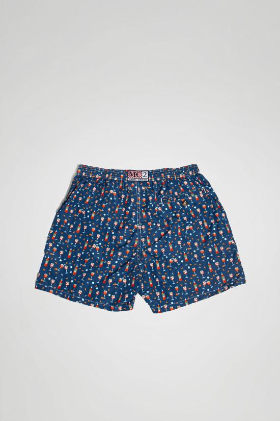 25SS 세인트바쓰 비치웨어 LIG0003 02709H 61 Blue - MC2 SAINT BARTH