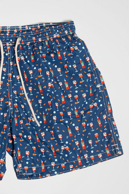 25SS 세인트바쓰 비치웨어 LIG0003 02709H 61 Blue - MC2 SAINT BARTH